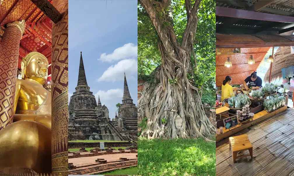 Ayutthaya Day Trip – Ancient Temples, Floating Market & Local Flavors
