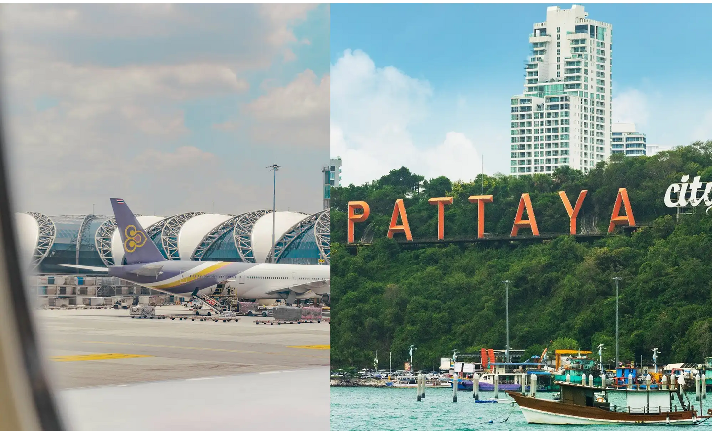 Suvarnabhumi Airport (BKK) ➡️ Pattaya City