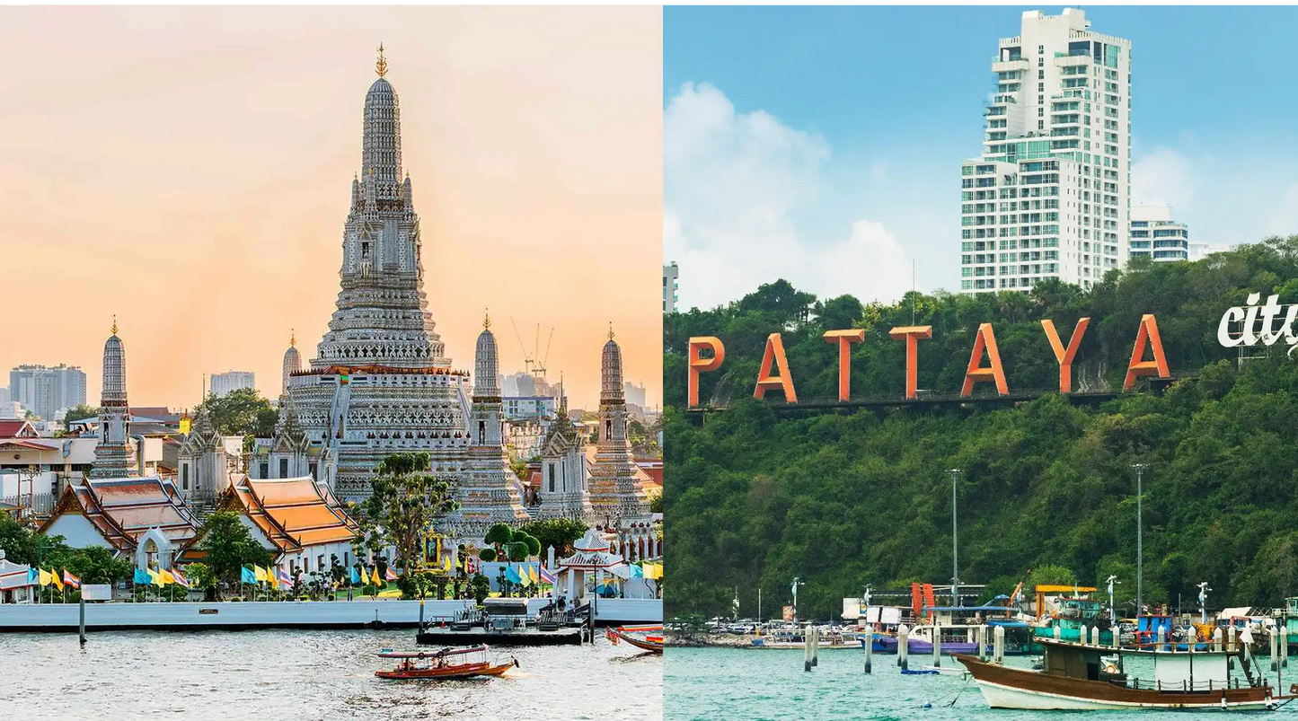 Bangkok City ➡️ Pattaya City