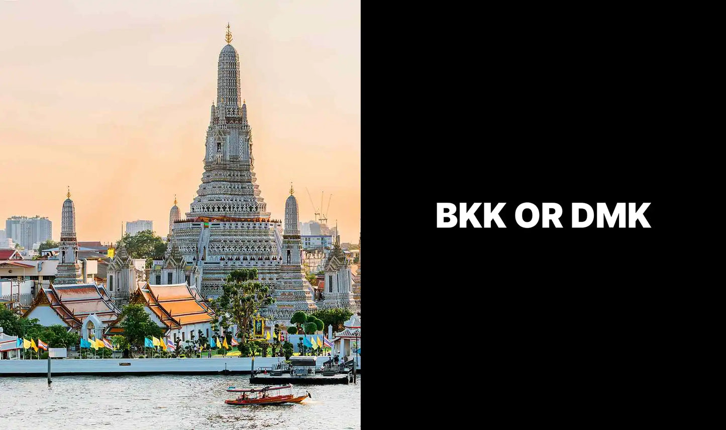 Bangkok City ➡️ Any Bangkok Airport (BKK, DMK)