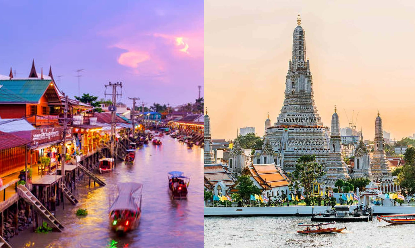 Samut Songkhram➡️Bangkok City